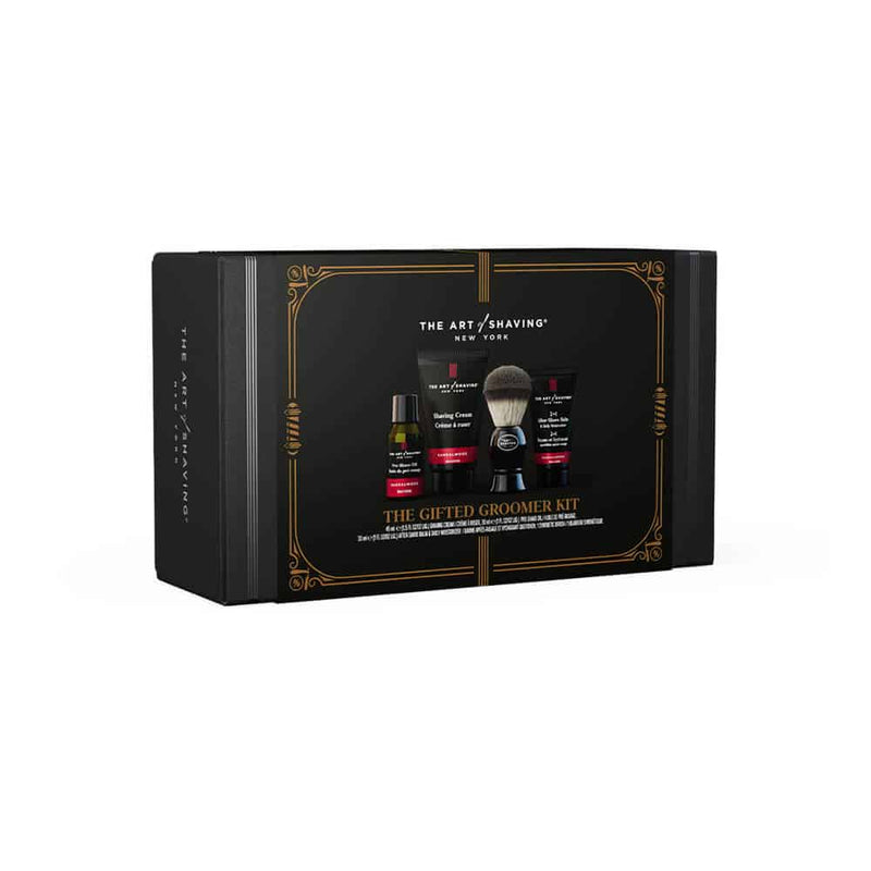 Nava Beauty The Art of Shaving Sandalwood Gifted Groomer Kit - 4 Elements Dark Slate Gray