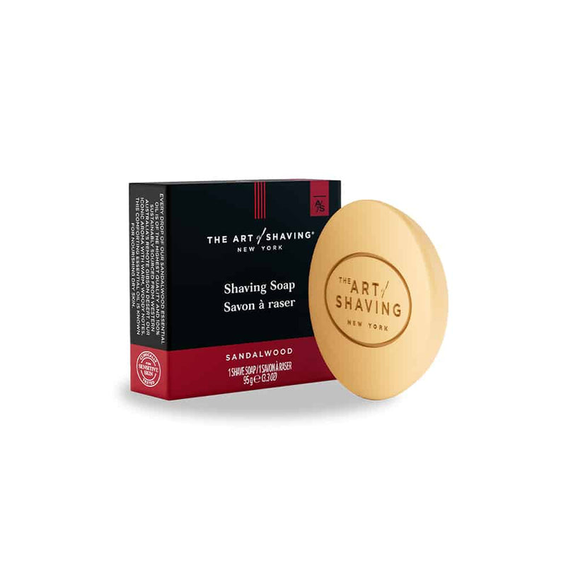 Nava Beauty The Art of Shaving Shaving Soap Refill - Sandalwood 95 G Black