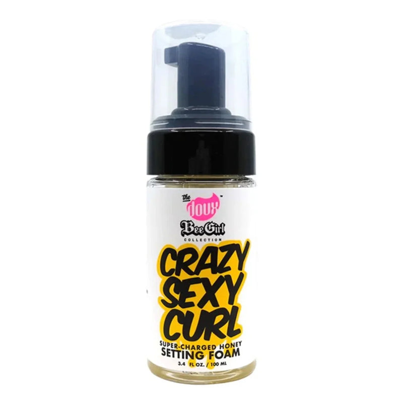Mill's Beauty Supply The Doux Bee Girl Collection - Crazy Sexy Curl Setting Foam Hair Foam