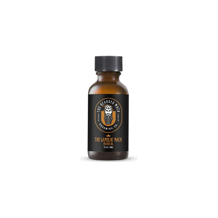 The Bearded Mack Grooming Co The Gamblin' Mack Beard Oil - Oud, Leather + Frankincense