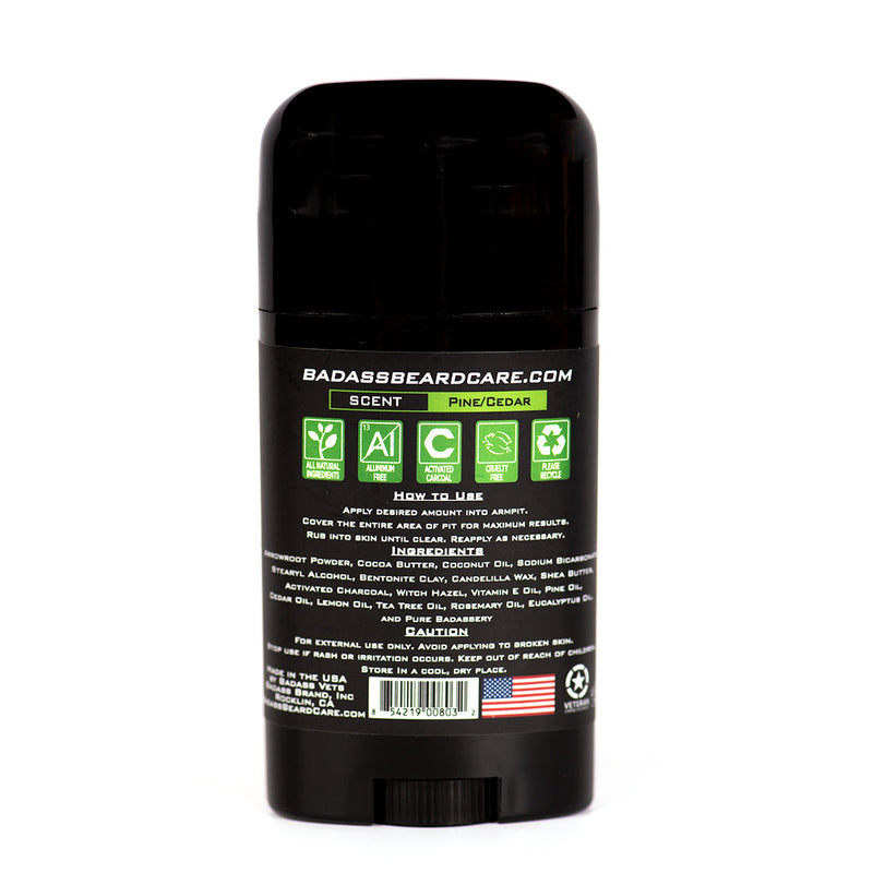 Badass Beard Care The Mountain Man Deodorant Stick DEODORANT