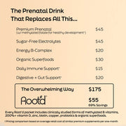Root'd Essential Prenatal Nutrition + Electrolytes Prenatal