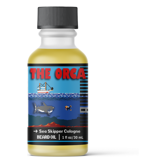 8Bit Beard Co. The Orca | Beard Oil (Limited) - Tropical, Citrus, Cedar