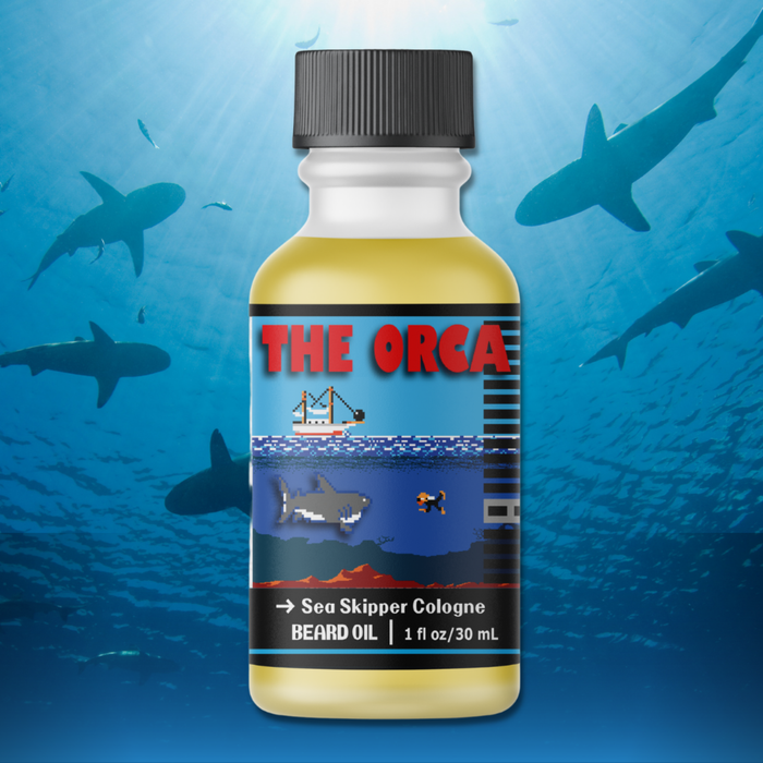 8Bit Beard Co. The Orca | Beard Oil (Limited) - Tropical, Citrus, Cedar