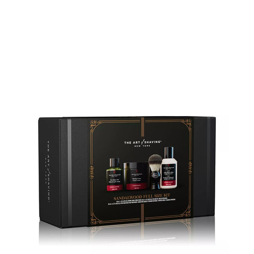 Nava Beauty The Art of Shaving Sandalwood Full Size Kit Men's Grooming Dark Slate Gray Full Size