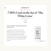 JAXON LANE Rain Or Shine - Daily Moisturizing Sunscreen