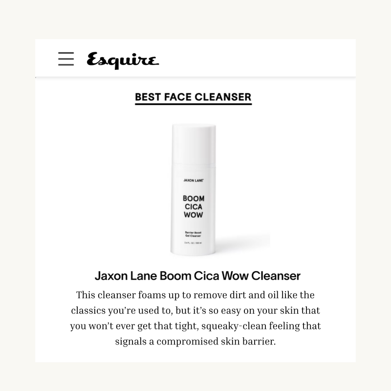 JAXON LANE Boom Cica Wow - Barrier Boost Gel Cleanser face wash