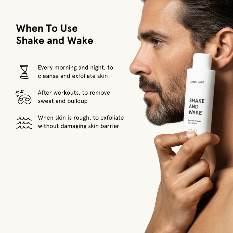 JAXON LANE Shake And Wake - Exfoliating Enzyme Powder Cleanser face wash