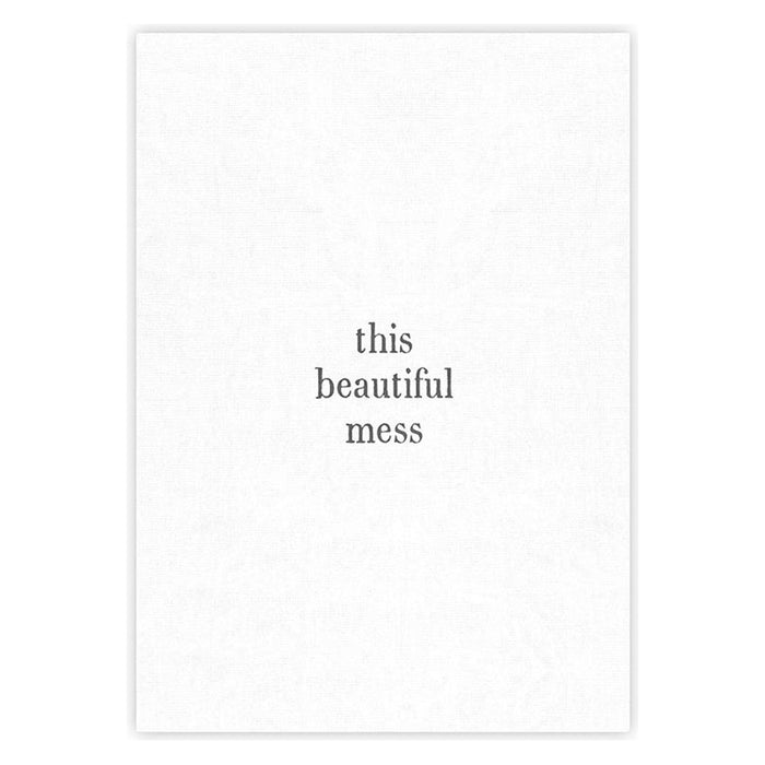 This Beautiful Mess Tea Towel | Cotton Flour Sack Kitchen Towel | 18" x 28"