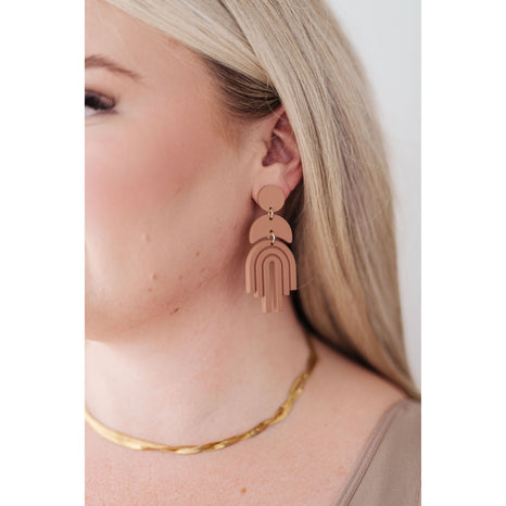 This Promise Earrings in Brown