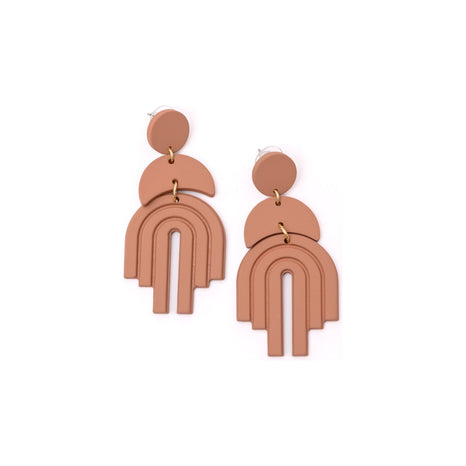 This Promise Earrings in Brown