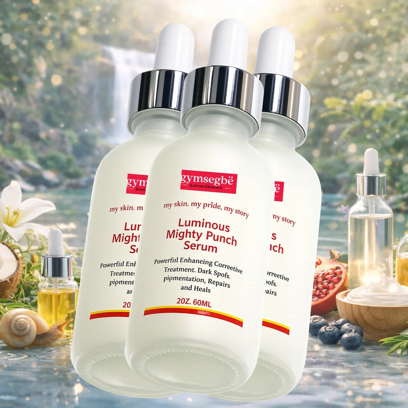 gymsegbë 60ml Luminous Mighty Punch Serum Serum White Smoke 3 Bottles Save $2.98