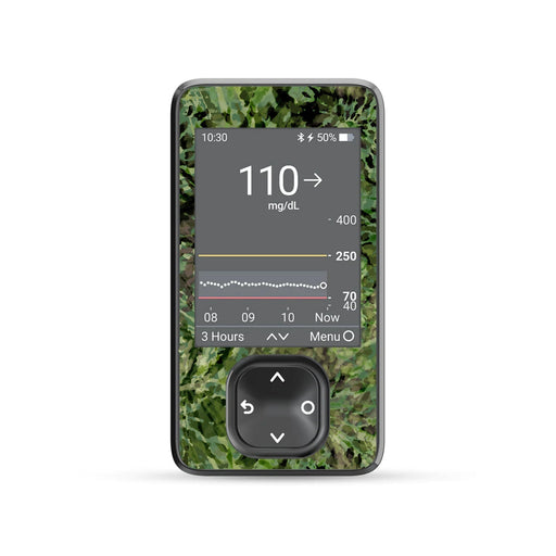 Peelz Tie Dye Camo DEXCOM G7 and Stelo Touchscreen Receiver Peelz/Stickers