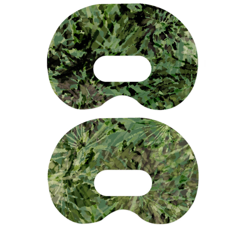 Peelz Tie Dye Camo Medtronic Guardian Connect Patch Tape - Pump Peelz Patch Medical Tape