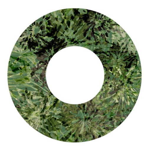 Peelz Tie Dye Camo Patch Freestyle Libre 2 Patch Tape - Pump Peelz Patch Medical Tape