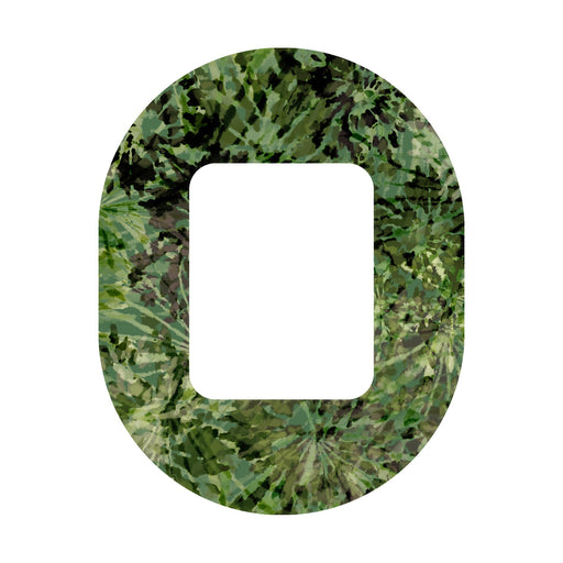 Peelz Tie Dye Camo Tandem Mobi Patch Tape - Pump Peelz Patch Medical Tape