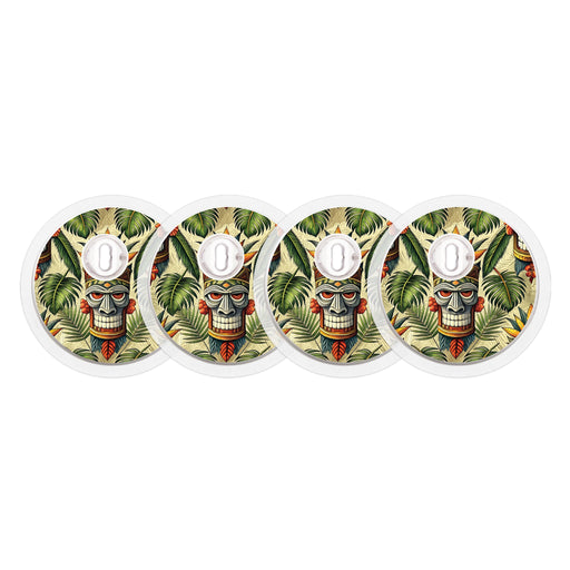 Peelz Tikis Designed for the FreeStyle Libre 3 Plus & Lingo  Sensor Peelz/Stickers