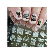 UberChic Beauty Cozy At Home Stamping Plate