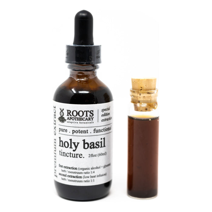 Roots Apothecary - Holy Basil Tincture.