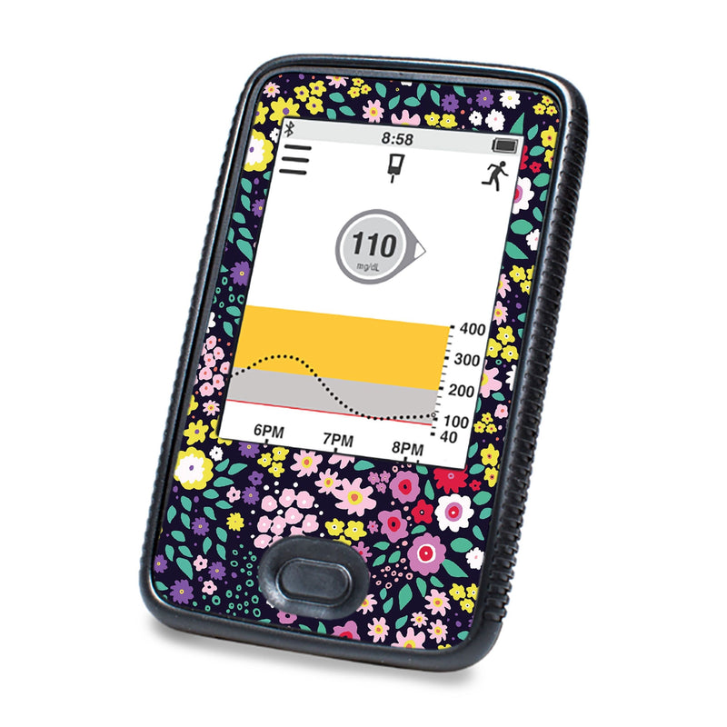 Peelz Tiny Flowers DEXCOM G6 Touchscreen Receiver Peelz/Stickers