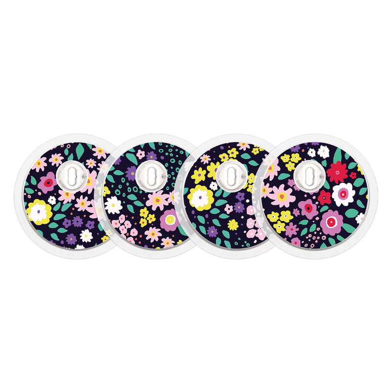 Peelz Tiny Flowers FreeStyle Libre 3 Plus & Lingo  Sensor Peelz/Stickers