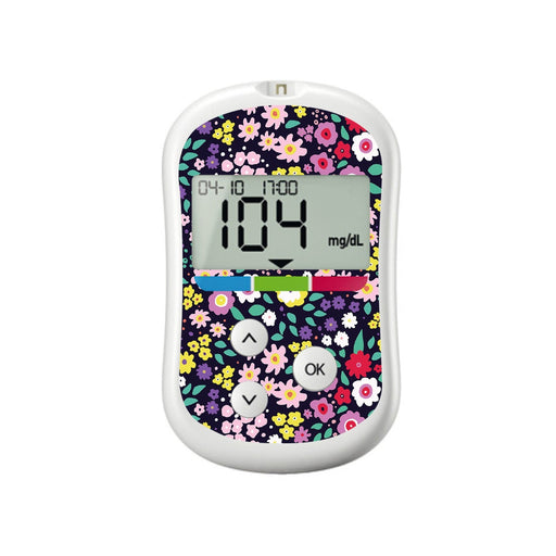 Peelz Tiny Flowers OneTouch Verio Flex Glucometer Peelz/Stickers