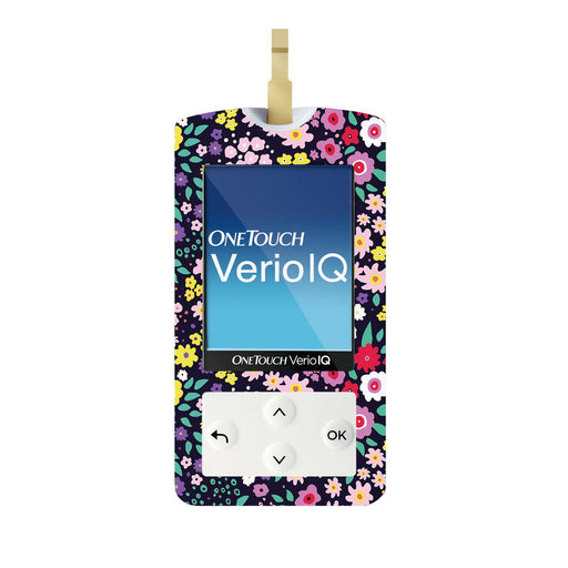Peelz Tiny Flowers OneTouch Verio IQ Glucometer Peelz/Stickers