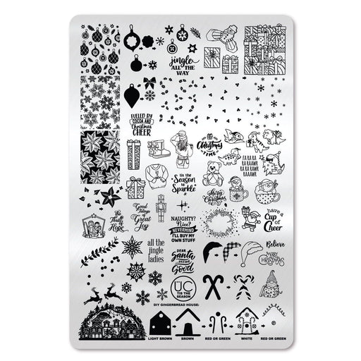 UberChic Beauty Tis The Season Stamping Plate