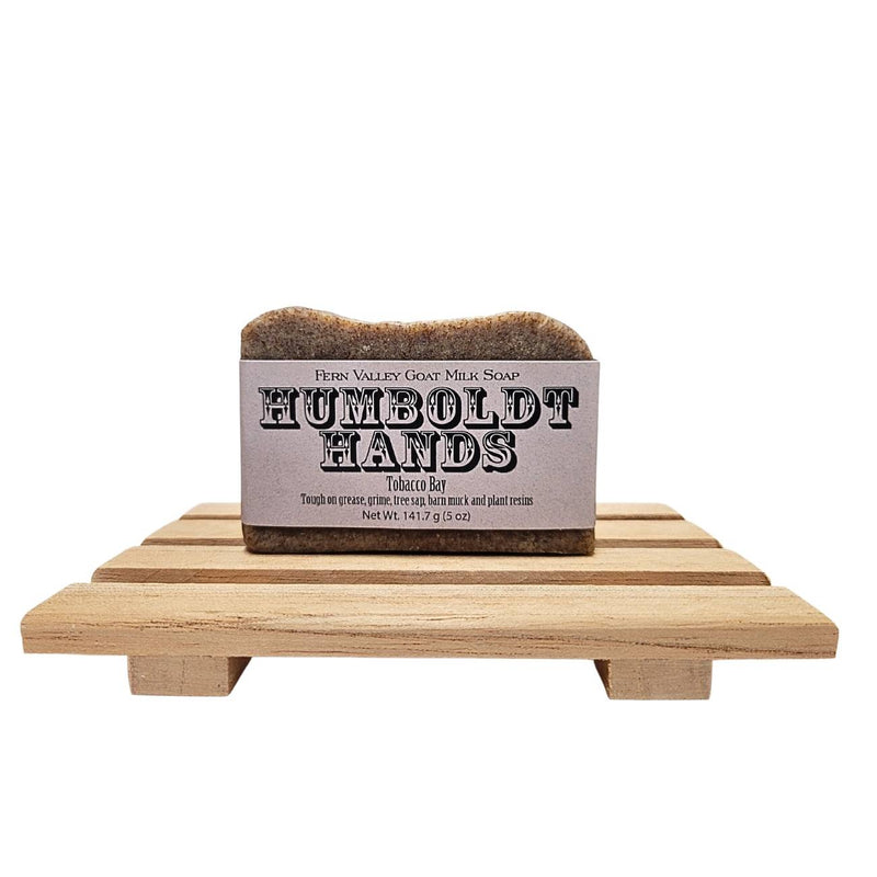 Fern Valley Soap Natural Goat Milk Soap | Humboldt Hands Heavy-Duty Hand Cleaner| Tobacco Bay Goat Milk Soap