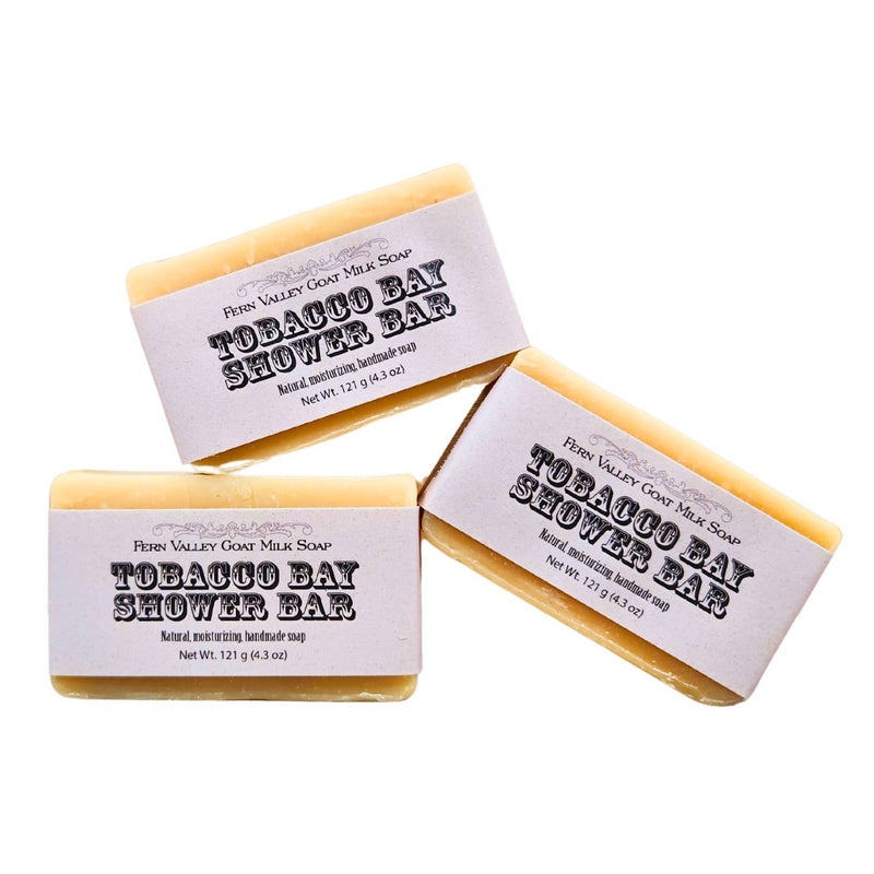Fern Valley Soap Handmade Goat Milk Soap | Shower Bar | Tobacco Bay Goat Milk Soap