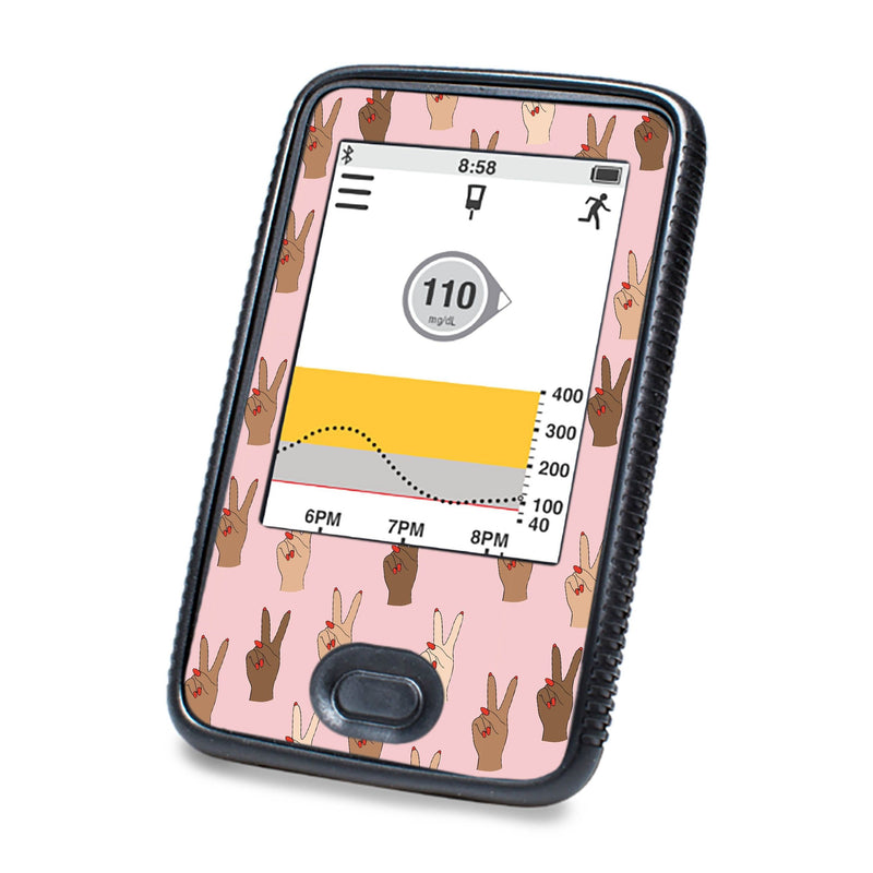 Peelz Together Designed for DEXCOM G6 Touchscreen Receiver Peelz/Stickers
