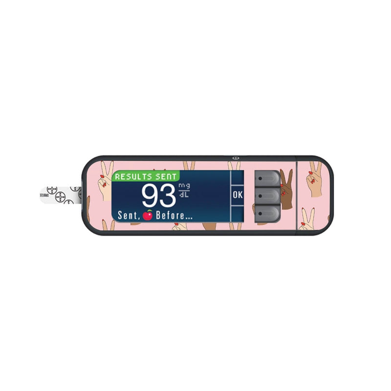 Peelz Together Sticker for Bayer Contour Next Glucometer Peelz/Stickers