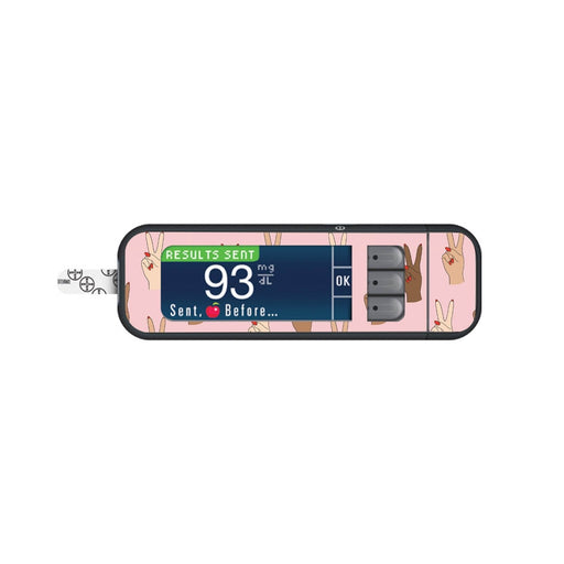 Peelz Together Sticker for Bayer Contour Next Glucometer Peelz/Stickers
