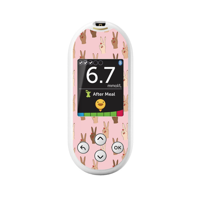 Peelz Together for OneTouch Verio Reflect Glucometer Peelz/Stickers