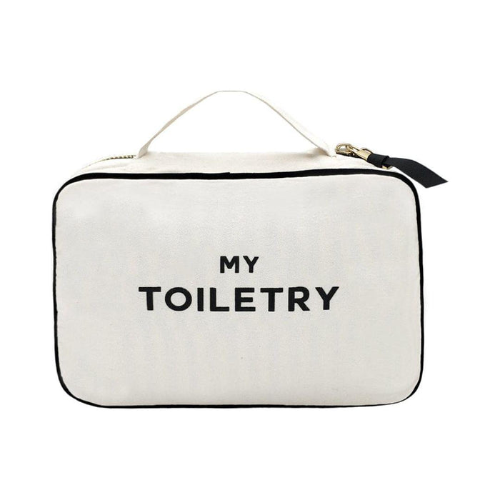 Bag-All - Folding/Hanging Toiletry Case, Cream