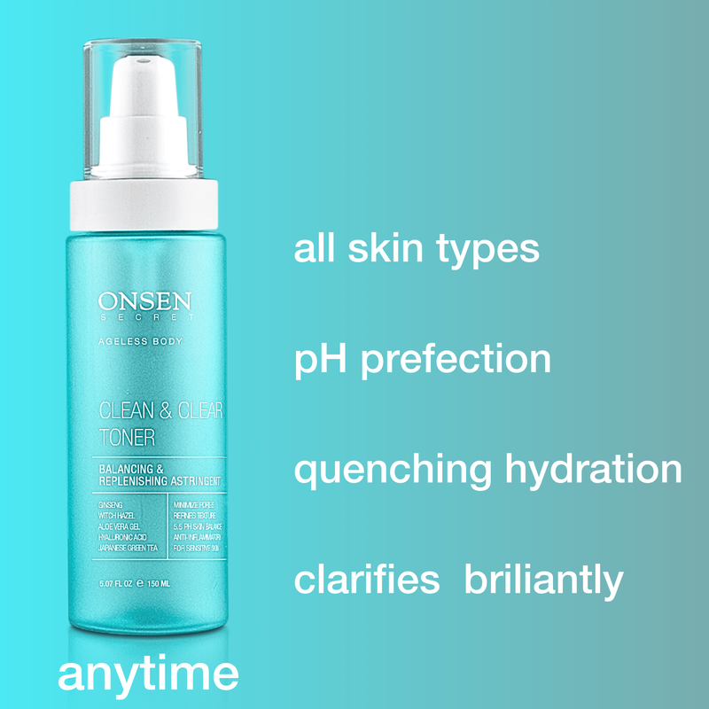 Onsen Secret Cleanse & Tone Duo Cleansers Kits