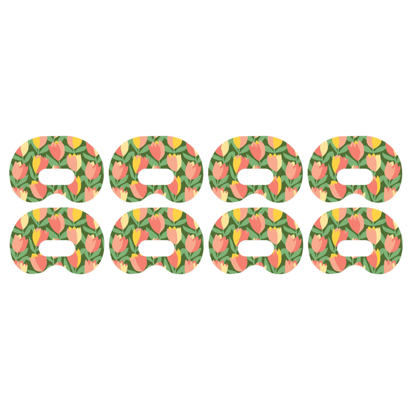 Peelz Tons Of Tulips Medtronic Guardian Connect Patch Tape - Pump Peelz Patch Medical Tape
