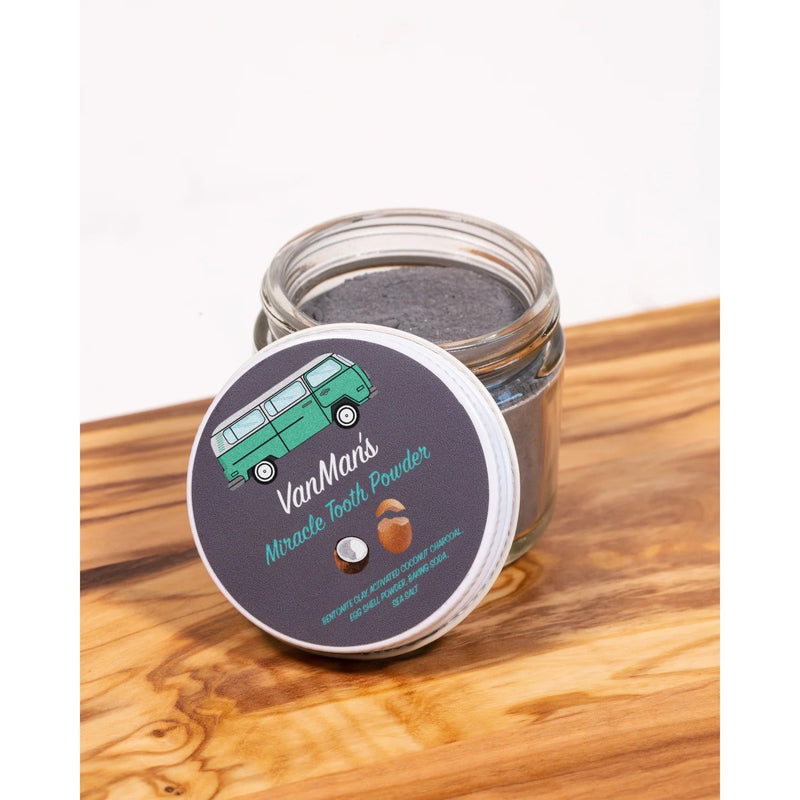 VanMan VanMan's Miracle Tooth Powder - Original Eggshell 2 oz