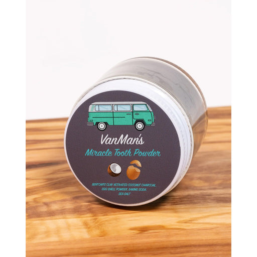 VanMan VanMan's Miracle Tooth Powder - Original Eggshell 2 oz