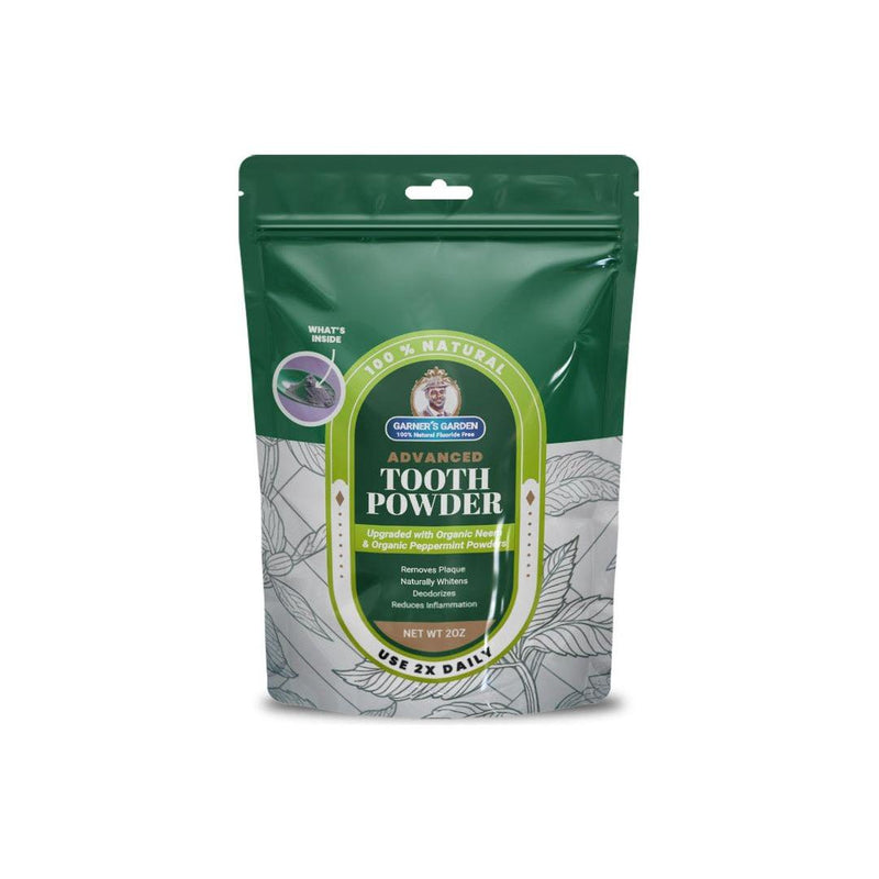 Garner's Garden Tooth Powder | Fluoride Free | 100% Natural Tooth Powder