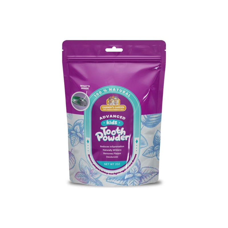 Garner's Garden Kid's Tooth Powder | Fluoride Free | 100% Natural Tooth Powder