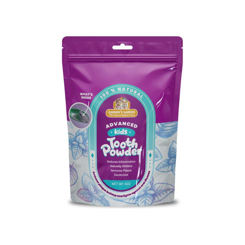 Garner's Garden Kid's Tooth Powder | Fluoride Free | 100% Natural Tooth Powder