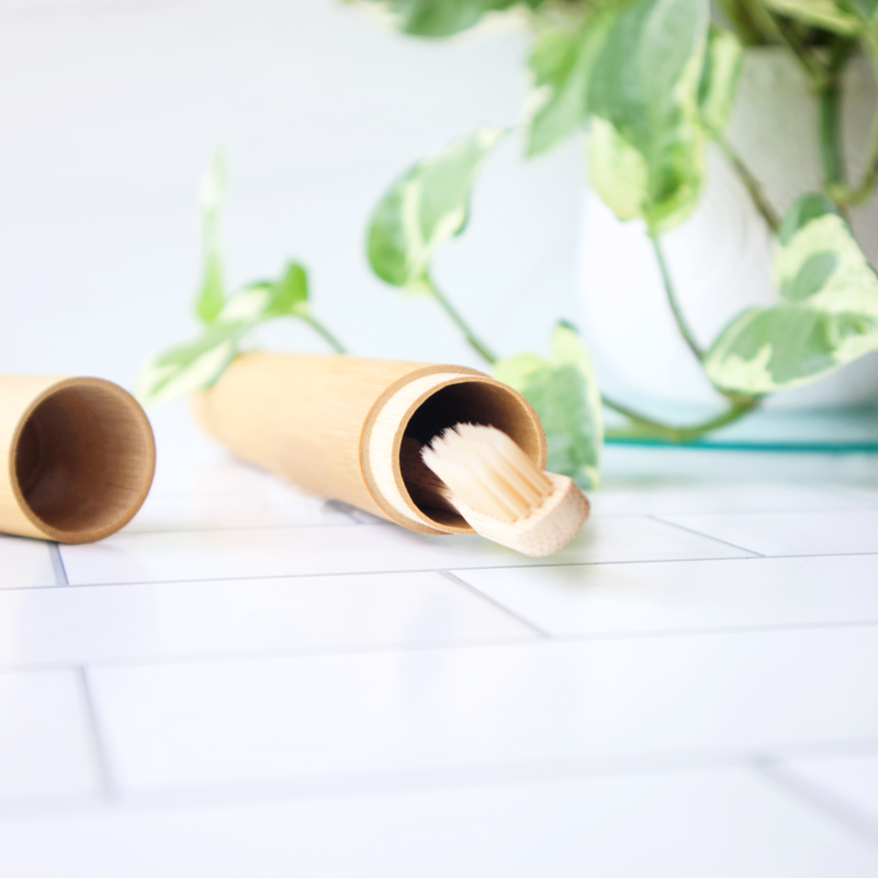 Love of Earth Co. Bamboo Travel Toothbrush Case