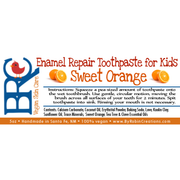 By Robin Creations New Biodegradable Packaging! Enamel Repair Toothpaste for Kids Toothpaste