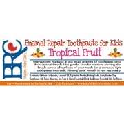 By Robin Creations New Biodegradable Packaging! Enamel Repair Toothpaste for Kids Toothpaste