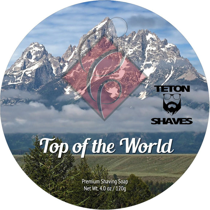 Catie's Bubbles Top Of The World Premium Shaving Soap 4 Oz