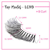GladGirl GladGirl False Lashes Bundle - Top Model Eyelashes