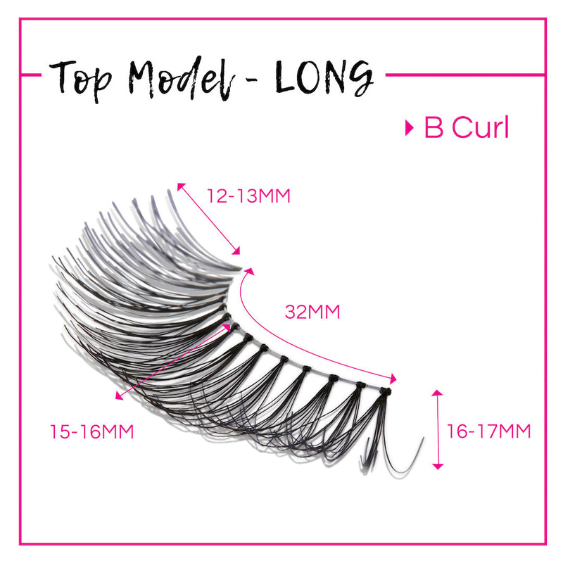 GladGirl GladGirl False Lashes Bundle - Top Model Eyelashes