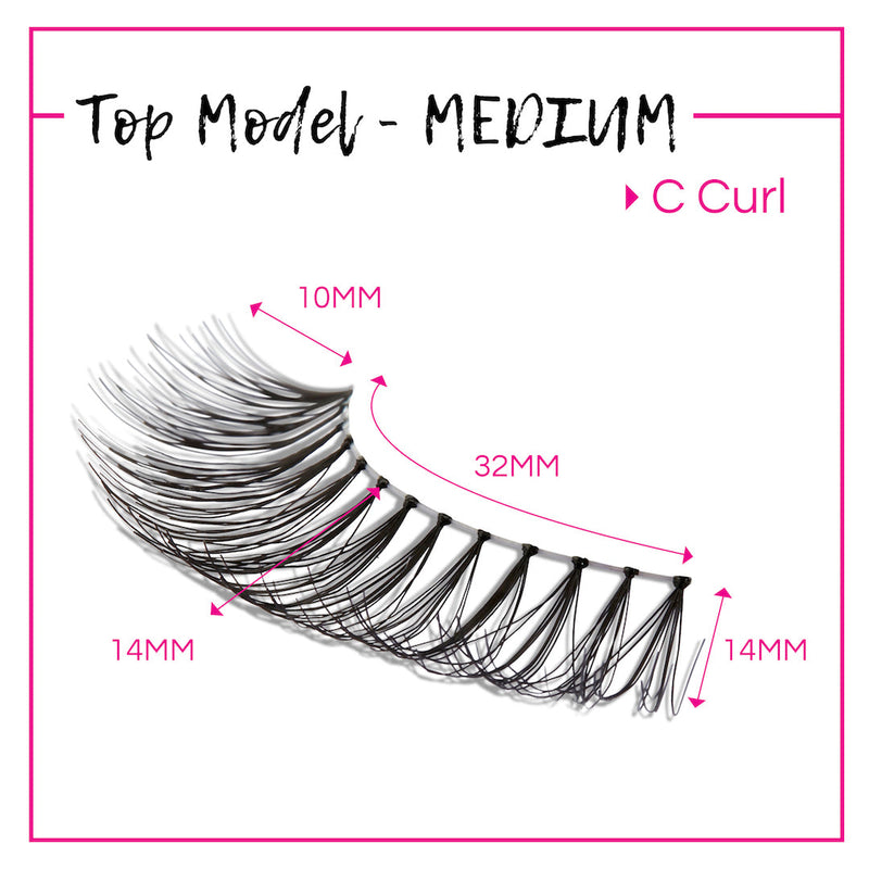 GladGirl GladGirl False Lashes Bundle - Top Model Eyelashes