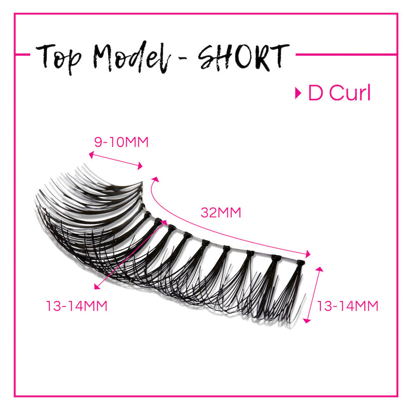 GladGirl GladGirl False Lashes Bundle - Top Model Eyelashes